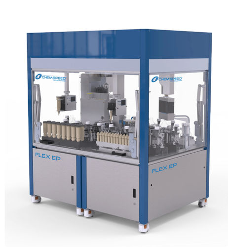 Sistema de preparación de muestras totalmente automatizado - FLEX EP - Chemspeed Technologies AG - para la industria farmacéutica / de pie