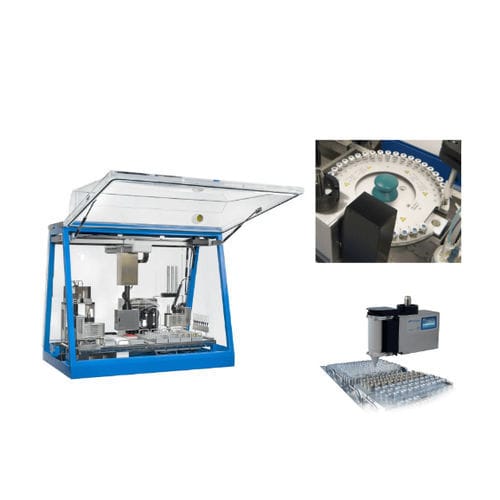 Sistema de preparación de muestras automático - SWING KF - Chemspeed Technologies AG - robotizado / de laboratorio / de mezcla