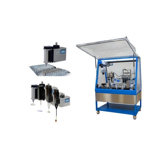 Sistema de preparación de muestras automático - SWING XDOSE - Chemspeed Technologies AG - para la industria farmacéutica / de medicina legal / distribución de reactivos