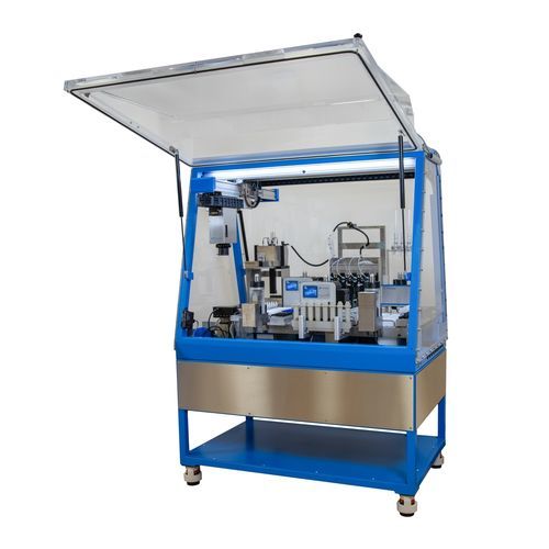 Sistema de preparación de muestras totalmente automatizado - ISYNTH CATSCREEN 96 - Chemspeed Technologies AG - de laboratorio / de mezcla / de dosificación