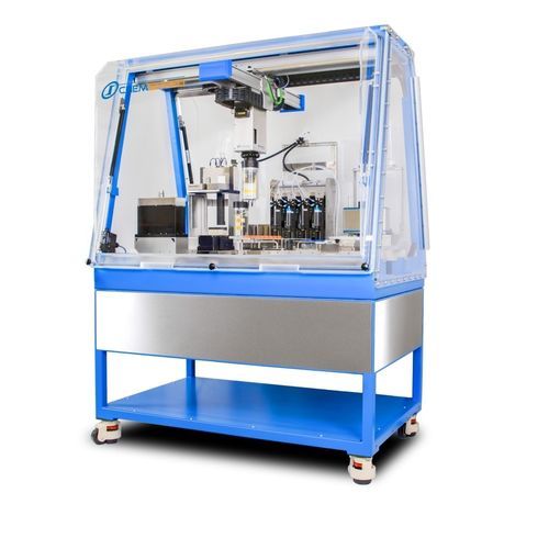 Sistema de preparación de muestras automatizado - SWING Visco - Chemspeed Technologies AG - para la industria farmacéutica / de mezcla / de mesa