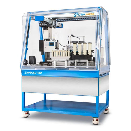 Máquina de llenado automática - SWING FLEXYWEIGHER - Chemspeed Technologies AG - automatizada / enteramente automática / controlada por ordenador