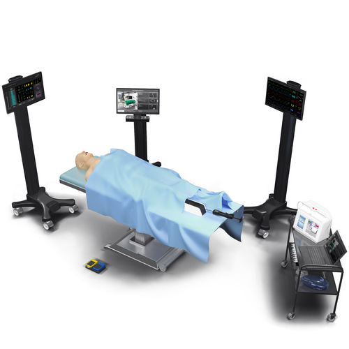 Simulador de reanimación - AngioVision HYBRID - MedVision Group - de angiografía / quirúrgico / estación de trabajo