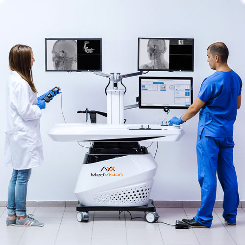 Simulador de formación - AngioVision STANDARD - MedVision Group - de angiografía / móvil / estación de trabajo