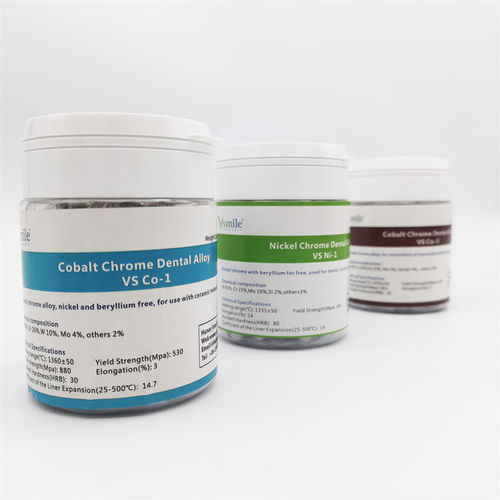 Material dental de aleación - PFM  - Hunan Vsmile Biotechnology Co. Ltd - de NiCr / para restauración dental