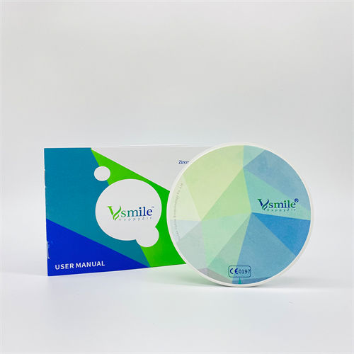 Material dental de circona - ST Preshaded A1 - Hunan Vsmile Biotechnology Co. Ltd - CAD CAM / para laboratorio dental / para puente dental