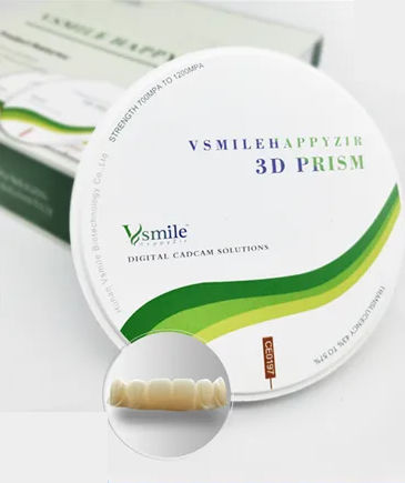 Material dental de circona - Hunan Vsmile Biotechnology Co. Ltd - para inlays dentales / para carillas dentales / CAD CAM