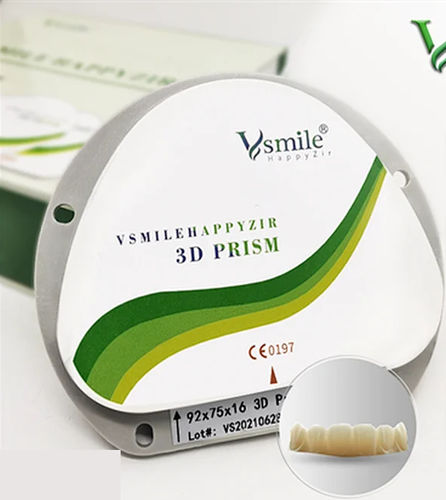 Material dental de circona - Hunan Vsmile Biotechnology Co. Ltd - CAD CAM / de fresado / para corona