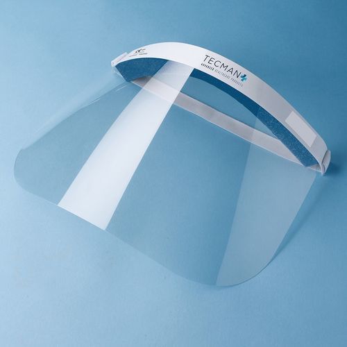 Pantalla facial desechable - TEC-FACEVISOR _ 2 - Tecman Advanced Healthcare Products - de polietileno / sin látex / de poliéster
