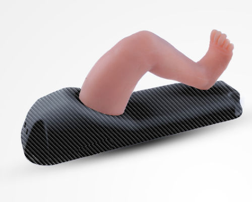 Simulador de inyección intraósea - neosim AG - de palpación / de formación / para atención pediátrica