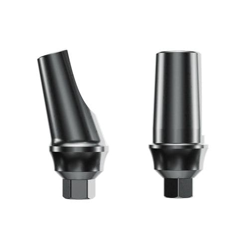 Pilar para implante de titanio - ABUTMENTS AND PROSTHETICS - NSI srl - hexágono interno / recto / en ángulo