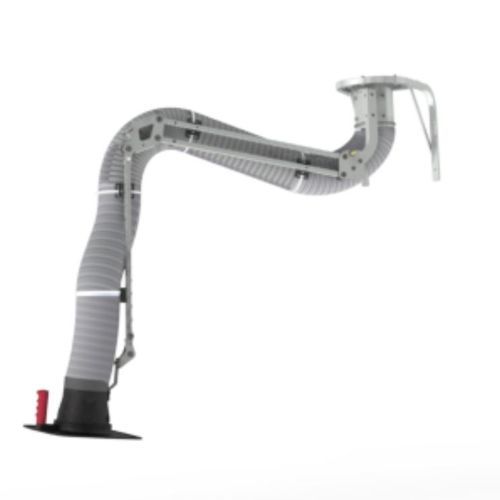 Brazo de extracción para la industria farmacéutica - FLEX-J - Airbravo - para agentes contaminantes / flexible / de acero inoxidable