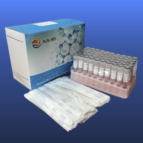 Tubo de muestras de laboratorio - 3822009000 - HUNAN RUNMEI GENE TECHNOLOGY CO.,LTD - de fondo plano / nasofaríngeo / nasal