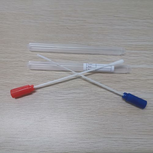 Hisopo nasofaríngeo - HUNAN RUNMEI GENE TECHNOLOGY CO.,LTD - para transporte / en copos / de algodón