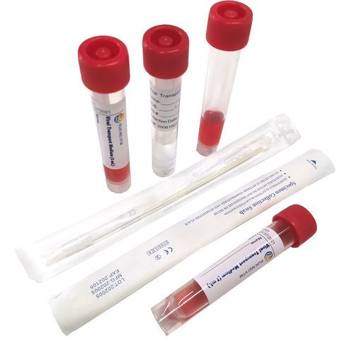 Tubo de muestras de fondo plano - 3822009000 - HUNAN RUNMEI GENE TECHNOLOGY CO.,LTD - de transferencia / desechable