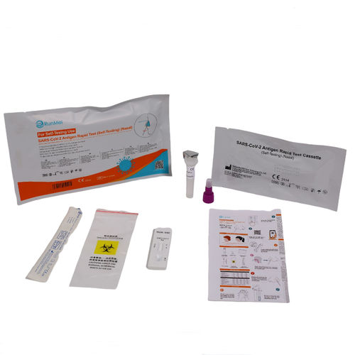 Prueba rápida para COVID-19 - HUNAN RUNMEI GENE TECHNOLOGY CO.,LTD - para antígenos / de proteínas / SARS-COV-2