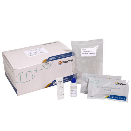 Prueba rápida del dengue - HUNAN RUNMEI GENE TECHNOLOGY CO.,LTD - para antígenos / de suero / por plasma