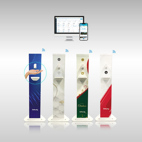 Dispensador de solución hidroalcohólica de suelo - iMHandy  - imedtac - automático