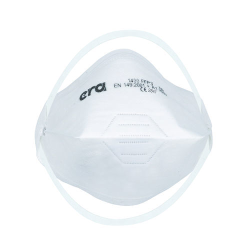 Mascarilla respiratoria plegable - 1400 NR - Global Solutions - FFP3 / blanca / médica