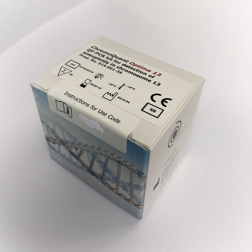 Kit de prueba QF-PCR - ChromoQuant Optima Single Chromosome - CyberGene AB - para la aneuploidía / de trisomía fetal / de diagnóstico prenatal