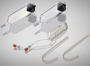 Jeringa para productos de contraste - C01-010-10 - Shenzhen Seacrown Electromechanical - 200 ml / desechable / estériles