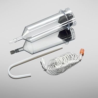 Jeringa para productos de contraste - C01-012-10 - Shenzhen Seacrown Electromechanical - 200 ml / desechable / estériles