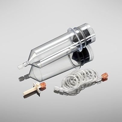 Jeringa para productos de contraste - C01-013-10 - Shenzhen Seacrown Electromechanical - 200 ml / desechable / estériles