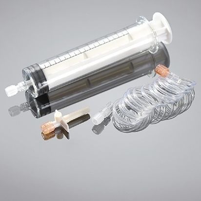 Jeringa para productos de contraste - C01-047-10 - Shenzhen Seacrown Electromechanical - 100 ml / desechable / estériles