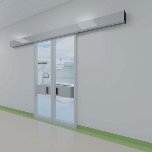 Puerta de hospital - Shenzhen Seacrown Electromechanical - corredera / doble