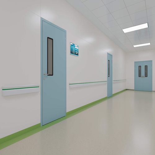 Puerta de hospital - Shenzhen Seacrown Electromechanical - abatible