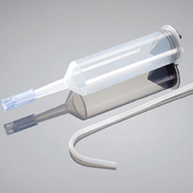Jeringa para productos de contraste - C02-003-10 - Shenzhen Seacrown Electromechanical - 150 ml / desechable / estériles