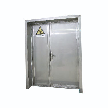 Puerta de protección radiológica - Shenzhen Seacrown Electromechanical - para unidad de radiología / corredera / con bisagra