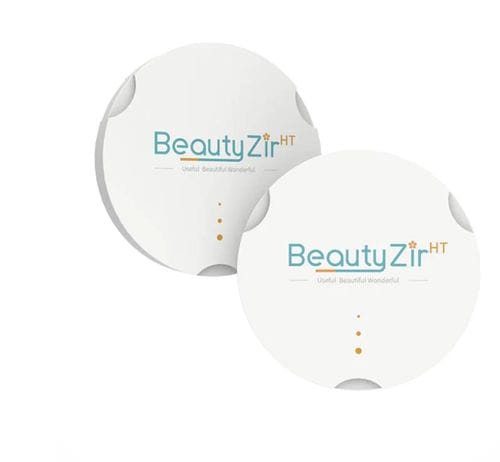 Material dental de circona - HT - Beautyzir Technology Co.,Ltd. - para puente dental / para corona / translúcido
