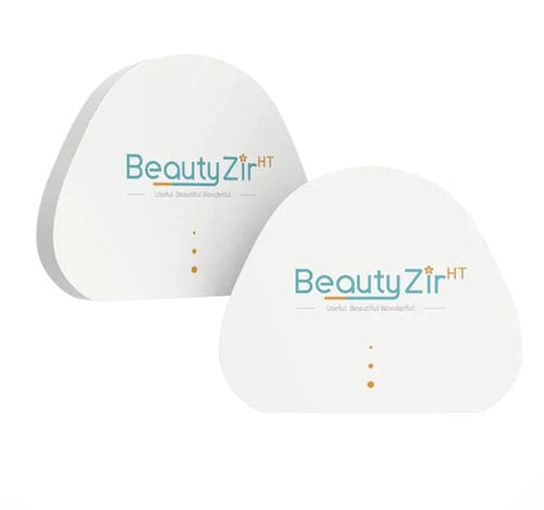 Material dental de circona - HT - Beautyzir Technology Co.,Ltd. - para puente dental / para corona / para inlays dentales
