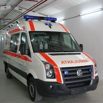 Ambulancia para cuidados intensivos - Volkswagen Crafter - DELTAMED SRL - furgoneta / tipo C