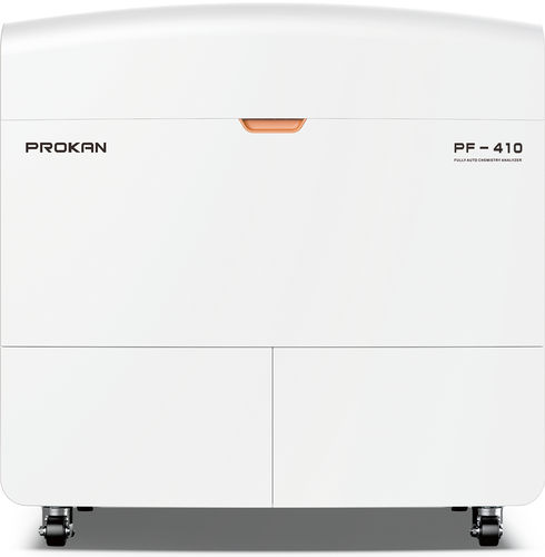 Analizador de quimica clinica automático - PF-410 - Shenzhen Prokan Electronics Inc - de pie / aleatorio / con ESI