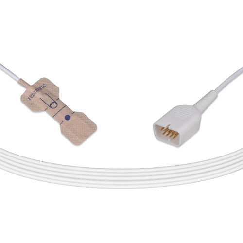 Sensor SpO2 de dedo - U523-16 - Unimed Medical Supplies - pediátrico / de un solo uso / adhesivo