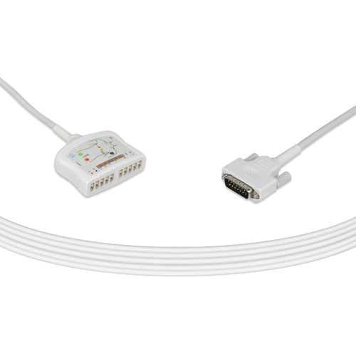 Cable de ECG médico - E10-NK2 series - Unimed Medical Supplies - clavija tipo banana / HDMI / conectable