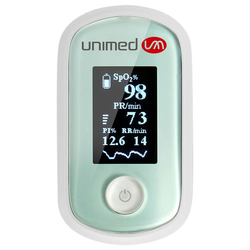 Pulsioxímetro de dedo - UC-60E - Unimed Medical Supplies - médico / inalámbrico / alimentado por batería