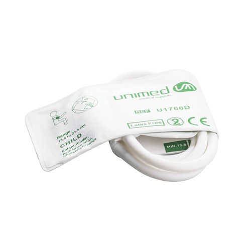 Manguito para PNI - U1760D - Unimed Medical Supplies - pediátrico / de tela / sin látex