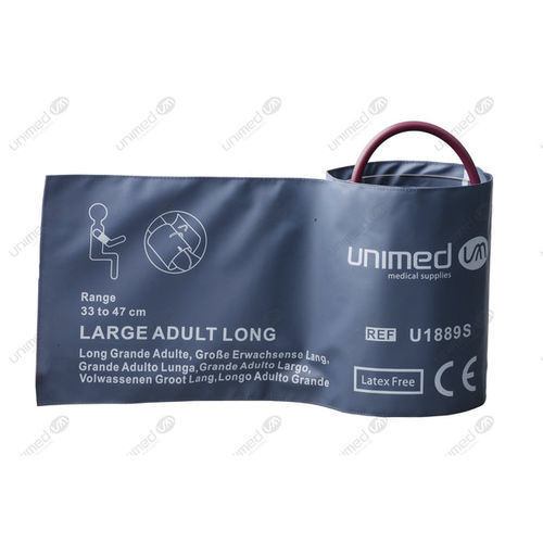 Manguito para PNI - U1889S - Unimed Medical Supplies - para adulto / sin látex / con un tubo