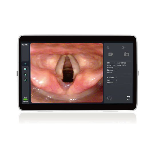 Procesador de vídeo para endoscopia - MS-8 - HugeMed - con monitor de vídeo / para imágenes en Full HD