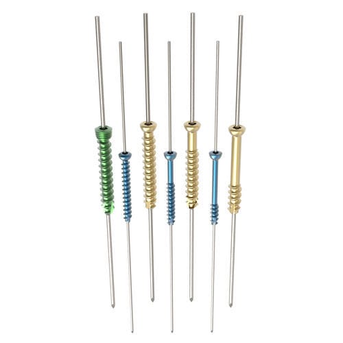 Tornillo de compresión ósea genérico - TRUE LOCK Calcaneus - Truemed Medical - canulado / metálico / no bloqueado