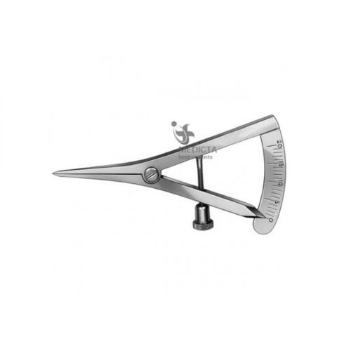 Calibrador de Castroviejo - M-10052 - Medicta Instruments - recto