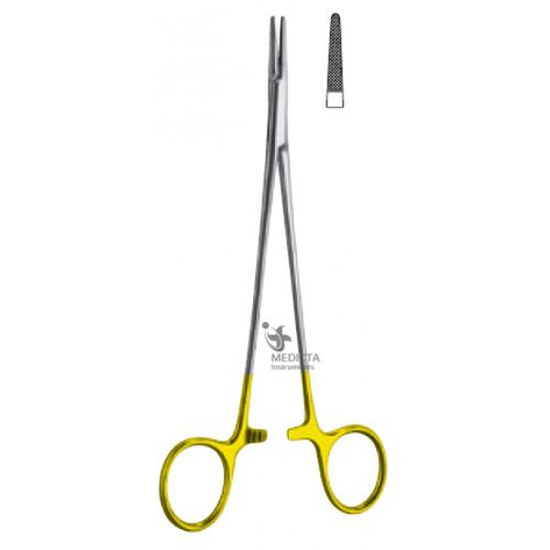 Portaagujas para cirugía cardíaca - M-2056 - Medicta Instruments - de carburo de tungsteno