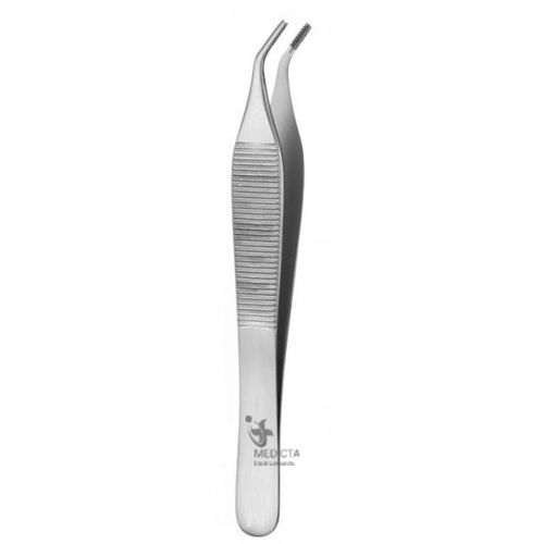 Micropinza quirúrgica - M-3020 - Medicta Instruments - para prensión de tejidos / de Adson / curva
