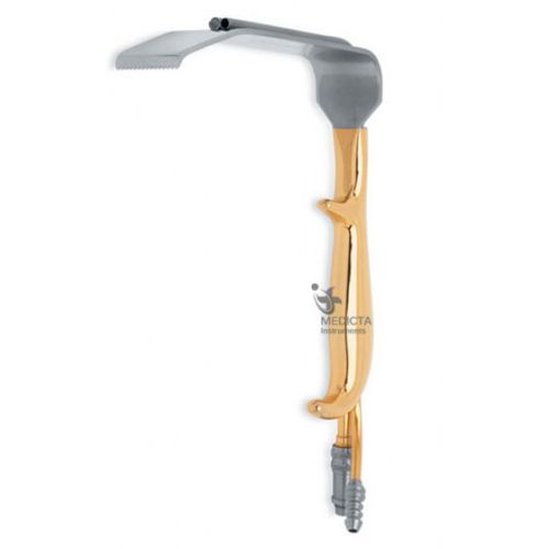 Retractor de mama - M-5070 9024 - Medicta Instruments - para cirugía / con fibras ópticas