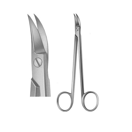 Tijera para odontología - 62-251-130 - Medicta Instruments - de cirugía / de Quinby / para humanos