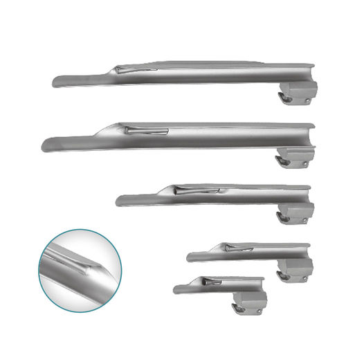 Hoja de laringoscopio Miller - MI - 1011-00 - Medicta Instruments - de acero inoxidable / de fibra óptica