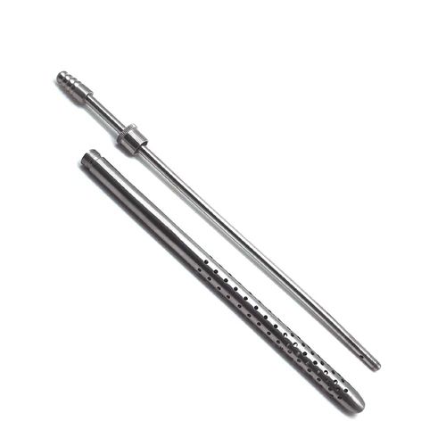 Cánula de aspiración - 01-570 - Medicta Instruments - de Poole / recta / apta para autoclave